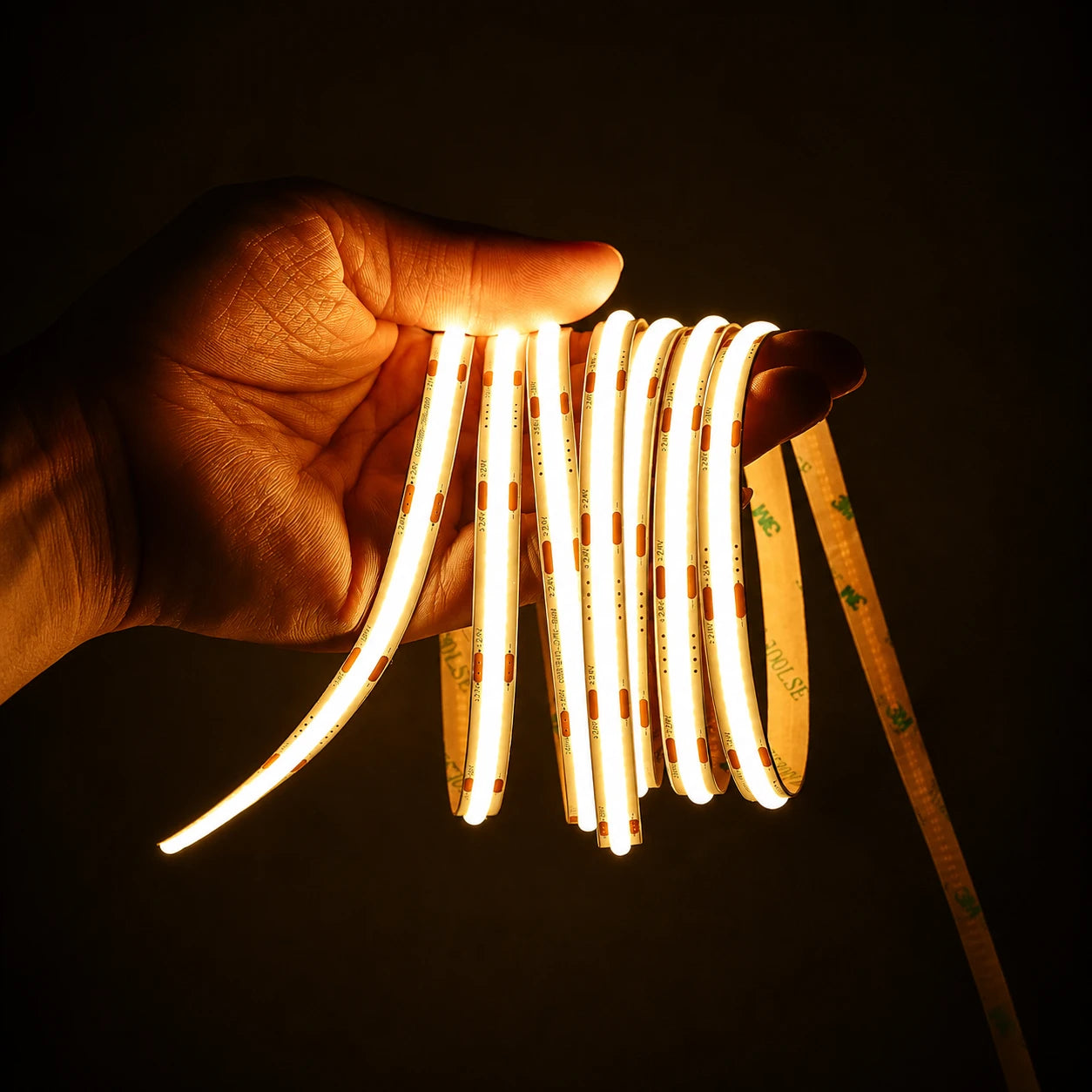 24V COB Şerit LED 5 Metre – İç Mekan