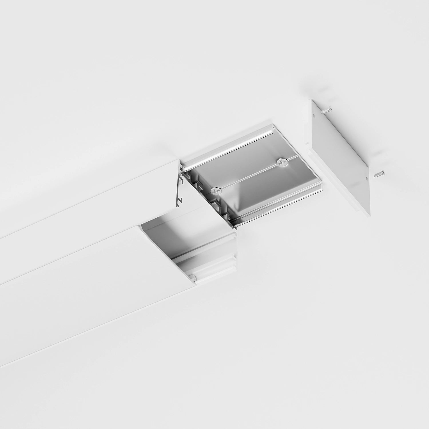 50mm Lineer Beyaz LED Profil – 455B ASL