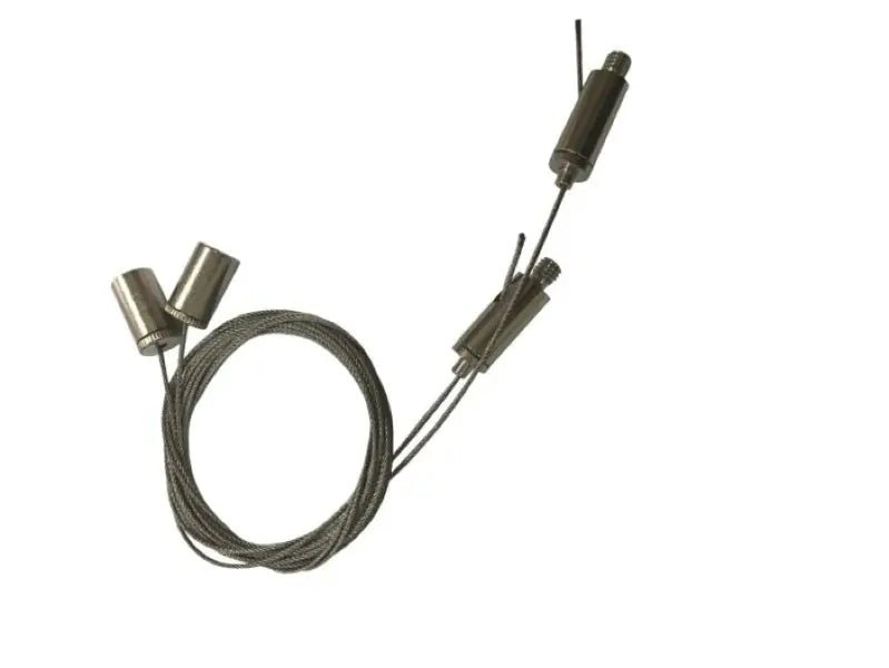 Led Profil Aksesuarları - Çelik Askı Teli Seti – 2 x 1,5m - LedProfil