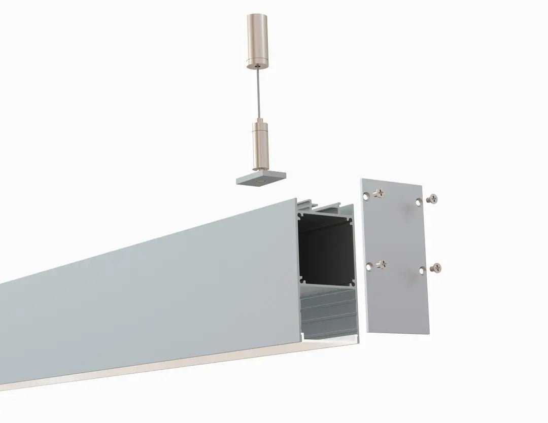 Led Profil Aksesuarları - Çelik Askı Teli Seti – 2 x 1,5m - LedProfil