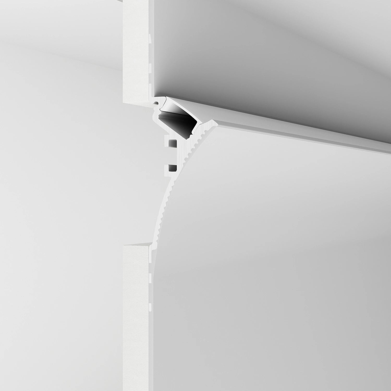 Alçıpan (Trimless) Led Profilleri - 88mm (Trimless) Köşe LED Profil - 680 ASL - LedProfil