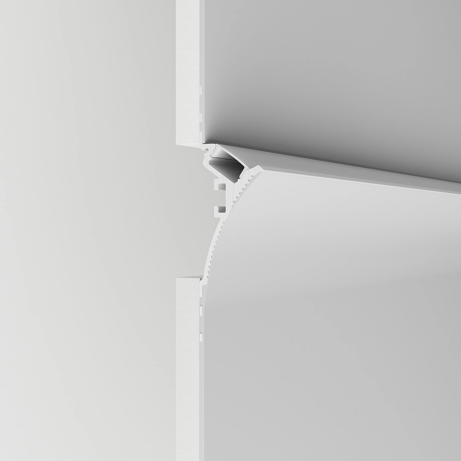 Alçıpan (Trimless) Led Profilleri - 88mm (Trimless) Köşe LED Profil - 680 ASL - LedProfil