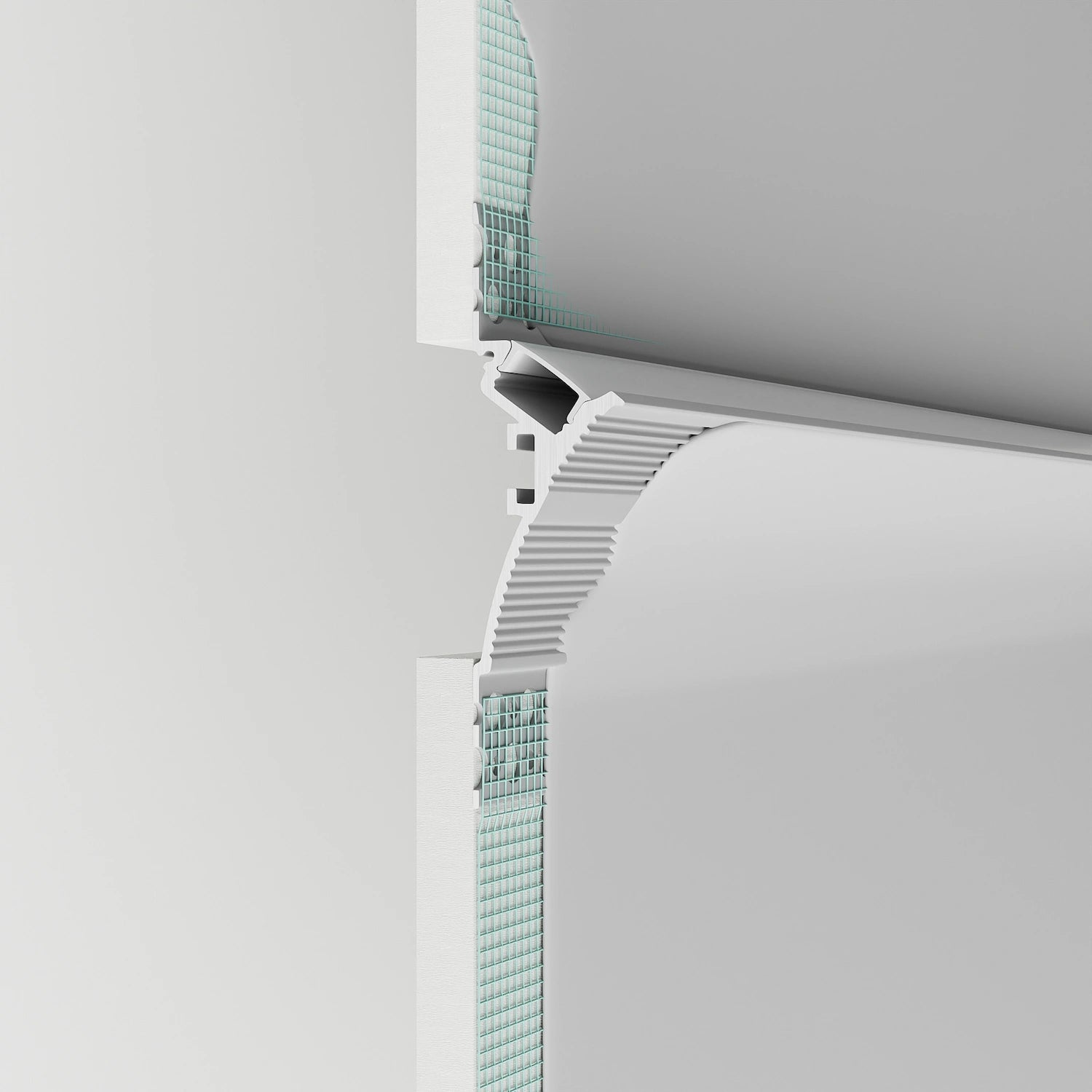 Alçıpan (Trimless) Led Profilleri - 88mm (Trimless) Köşe LED Profil - 680 ASL - LedProfil