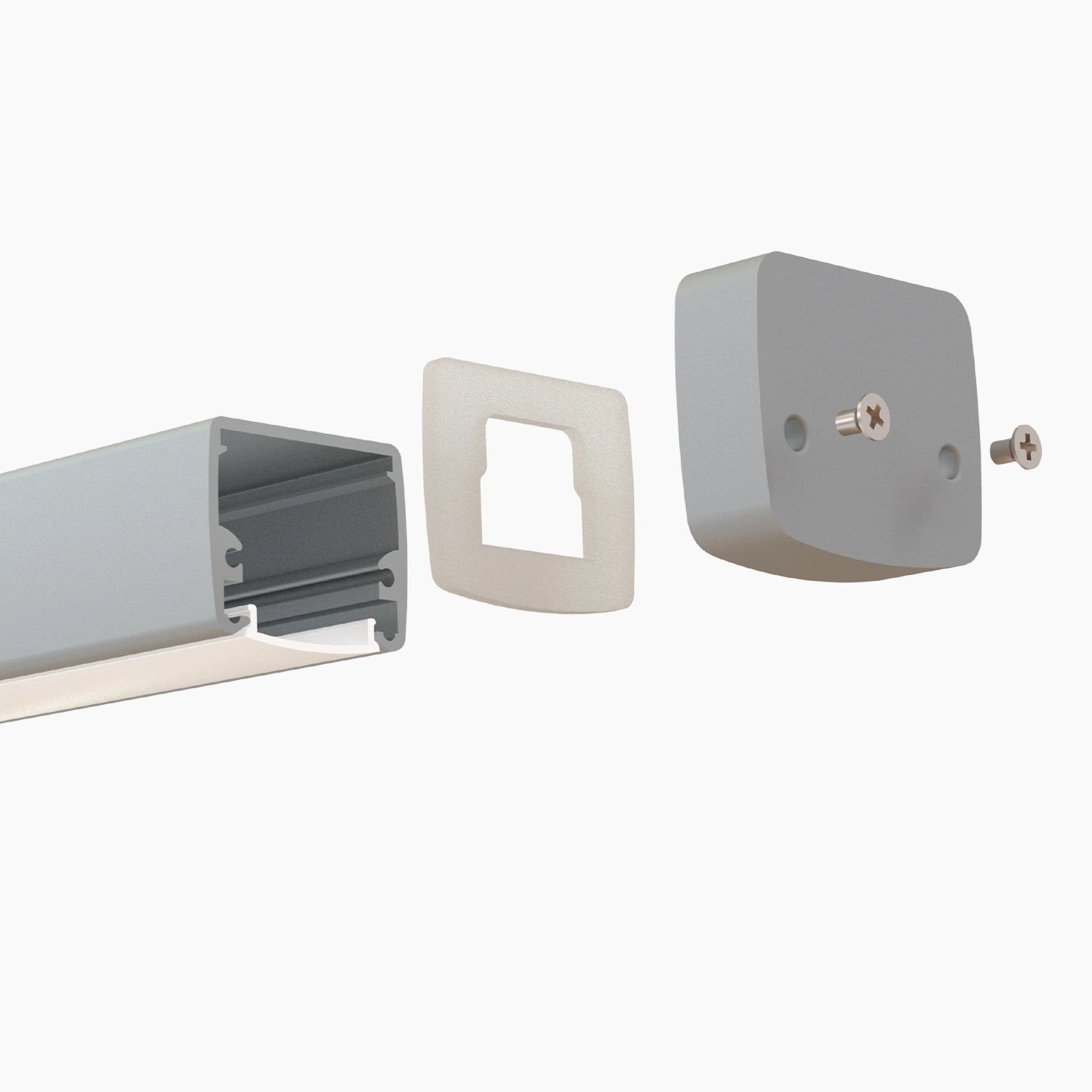 Özel Uygulama Led Profilleri - 32mm Yüzeye Montaj LED Profil – 411 ASL - LedProfil