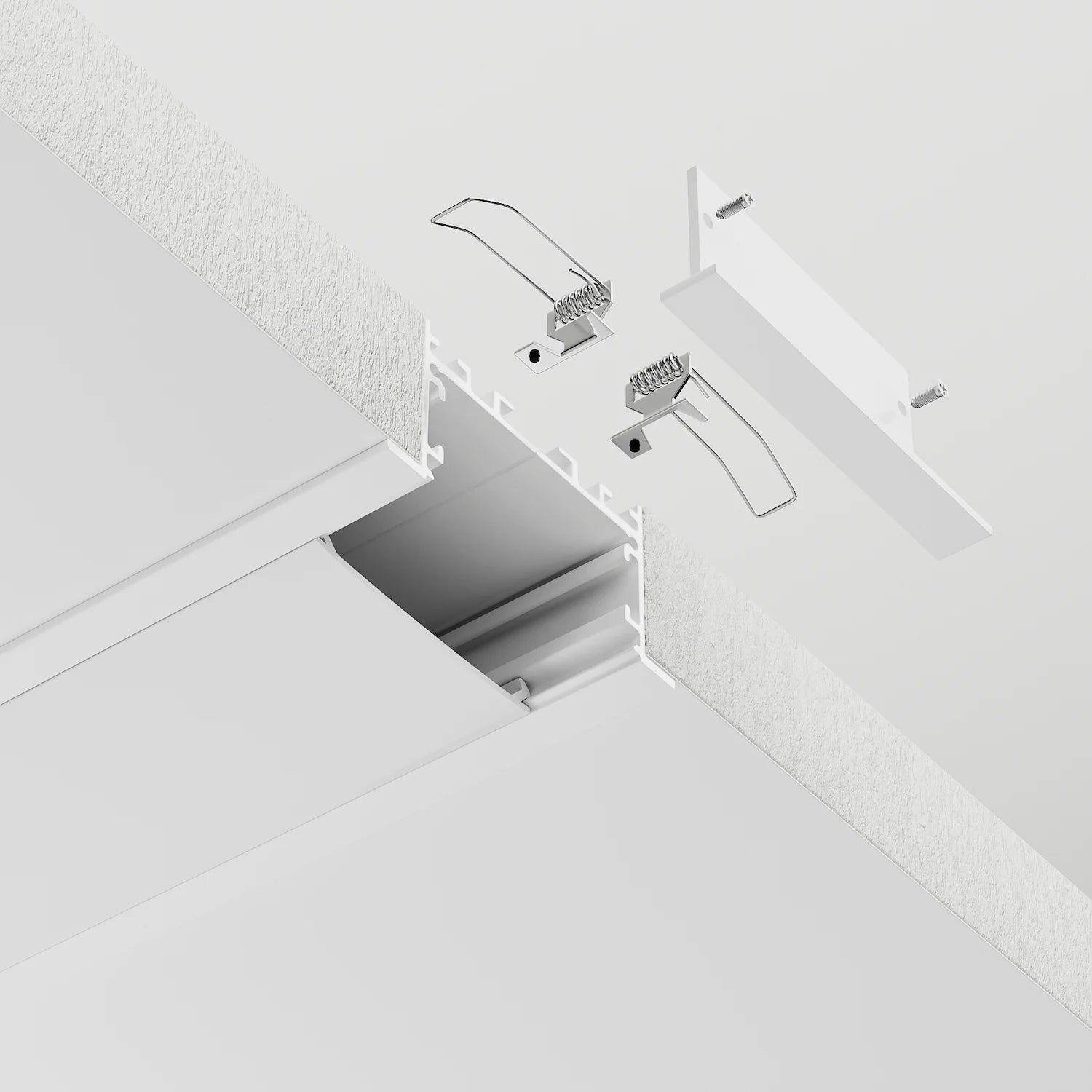 59mm Sıva Altı Lineer Beyaz LED Profil- 450B ASL