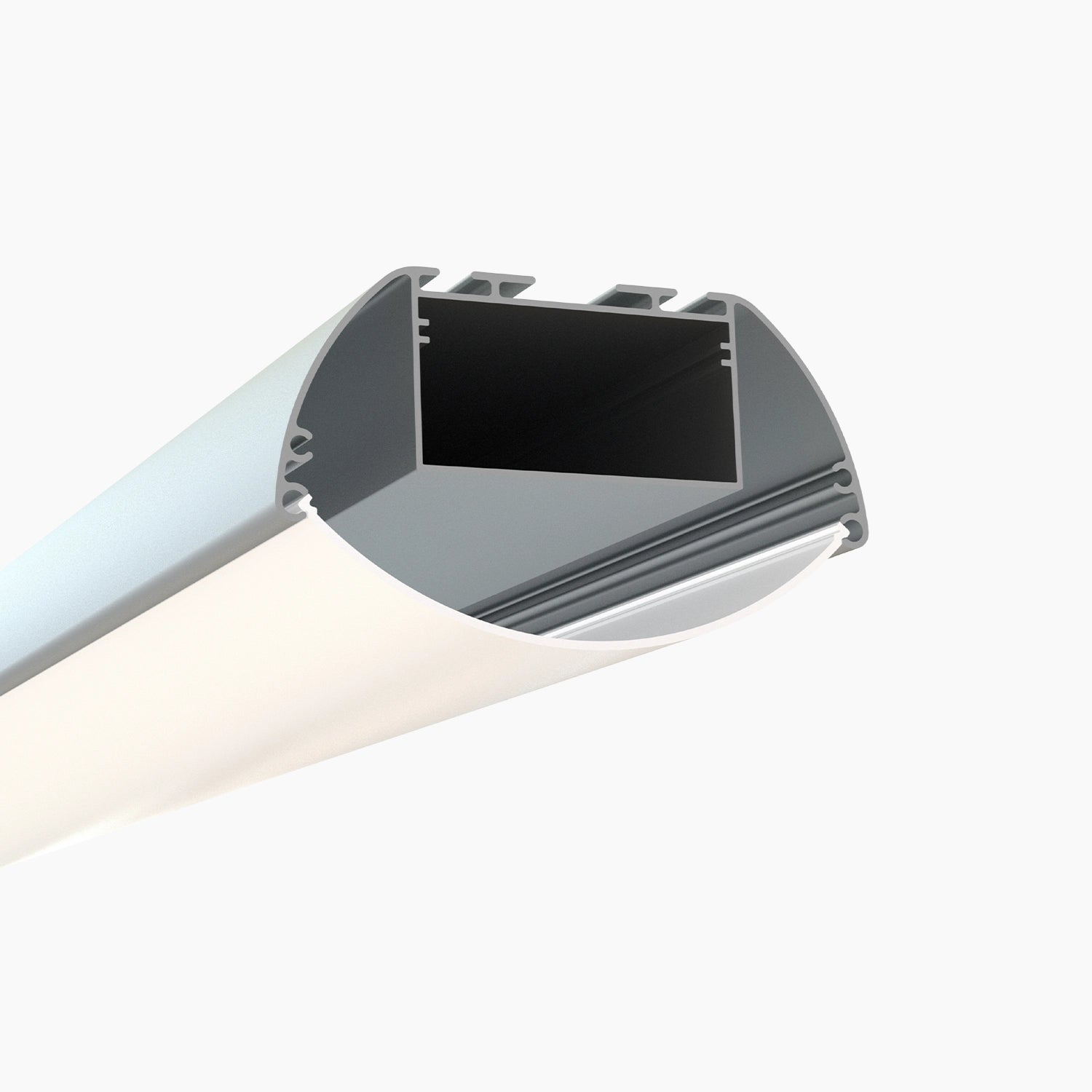 Sarkıt (Lineer) Aydınlatma Profilleri - 117mm Ekstra Geniş Yüzey Lineer LED Profil - 532 ASL - LedProfil