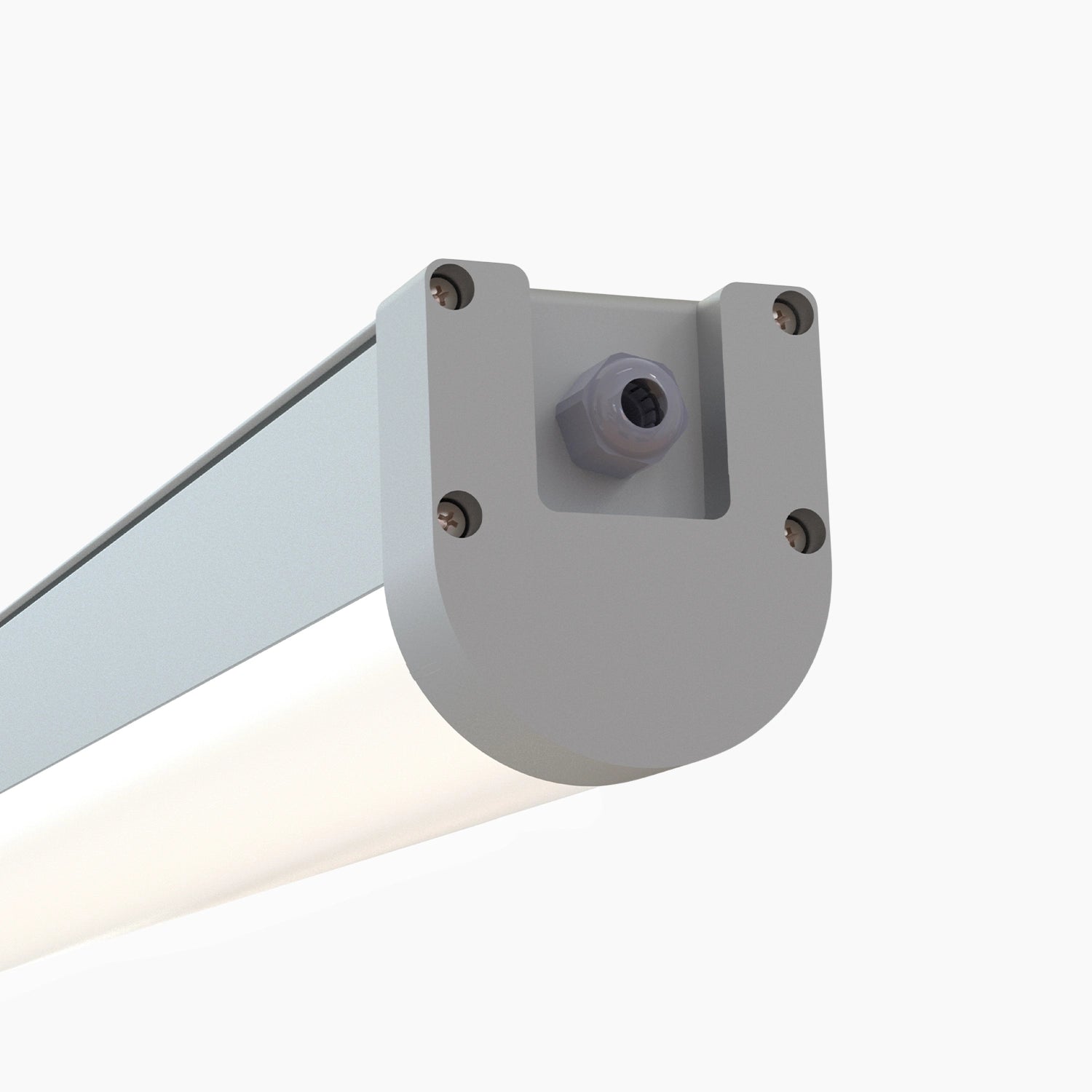 Özel Uygulama Led Profilleri - 50mm Etanj Lineer LED Armatür (Alüminyum) - 540 ASL - LedProfil