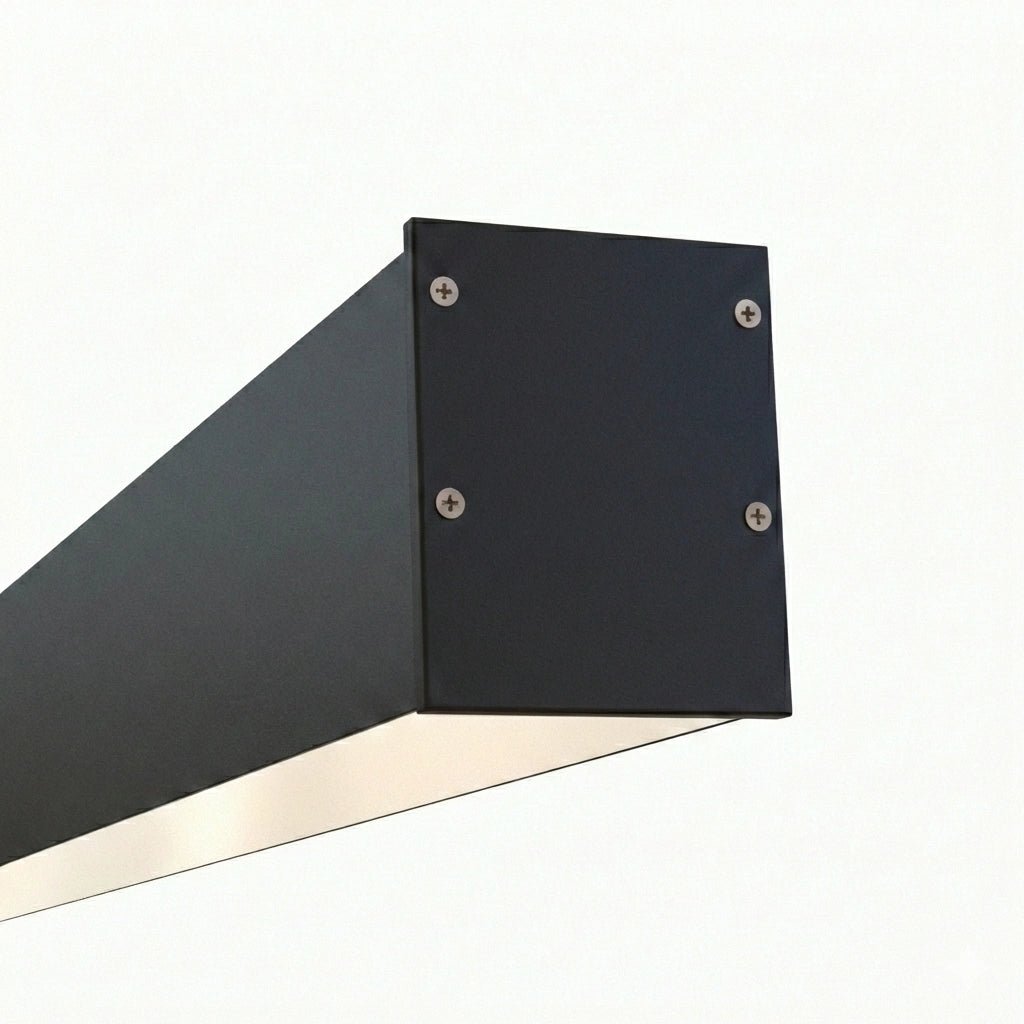 Sarkıt (Lineer) Aydınlatma Profilleri - 58mm Siyah Lineer LED Profil - 550S ASL - LedProfil