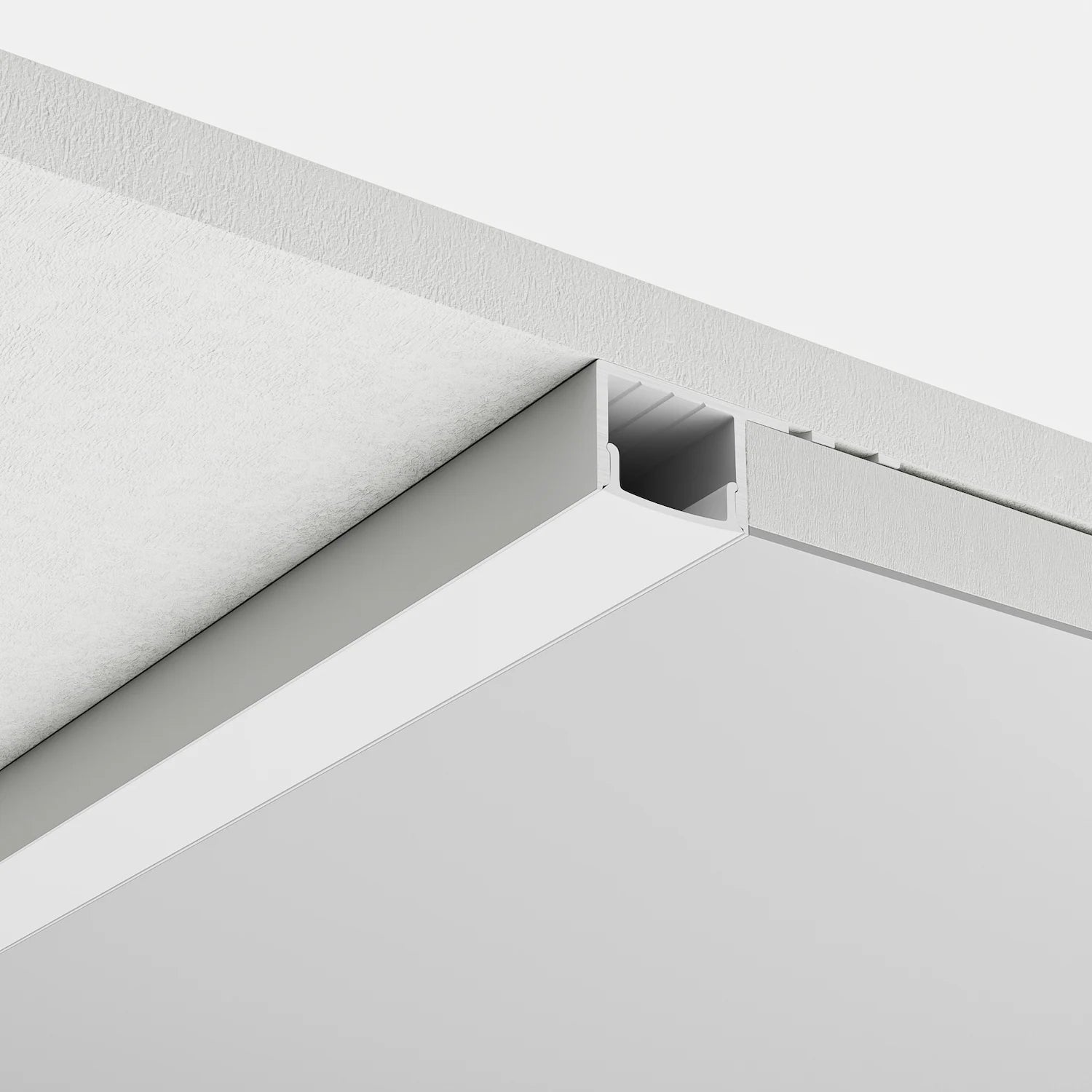 Alçıpan (Trimless) Led Profilleri - 15mm (Trimless) Fayans Tipi LED Profil – 610 ASL - LedProfil