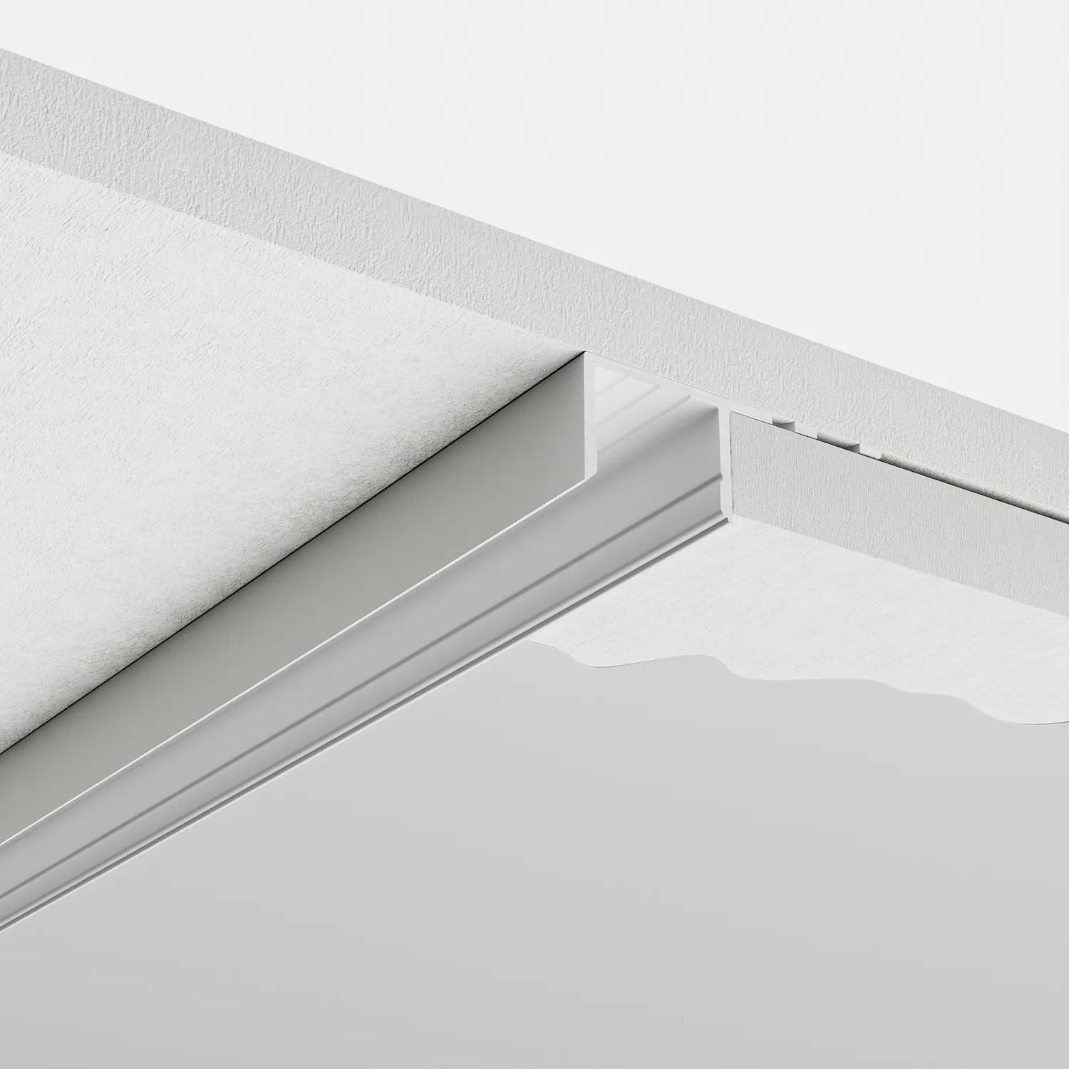 Alçıpan (Trimless) Led Profilleri - 15mm (Trimless) Fayans Tipi LED Profil – 610 ASL - LedProfil