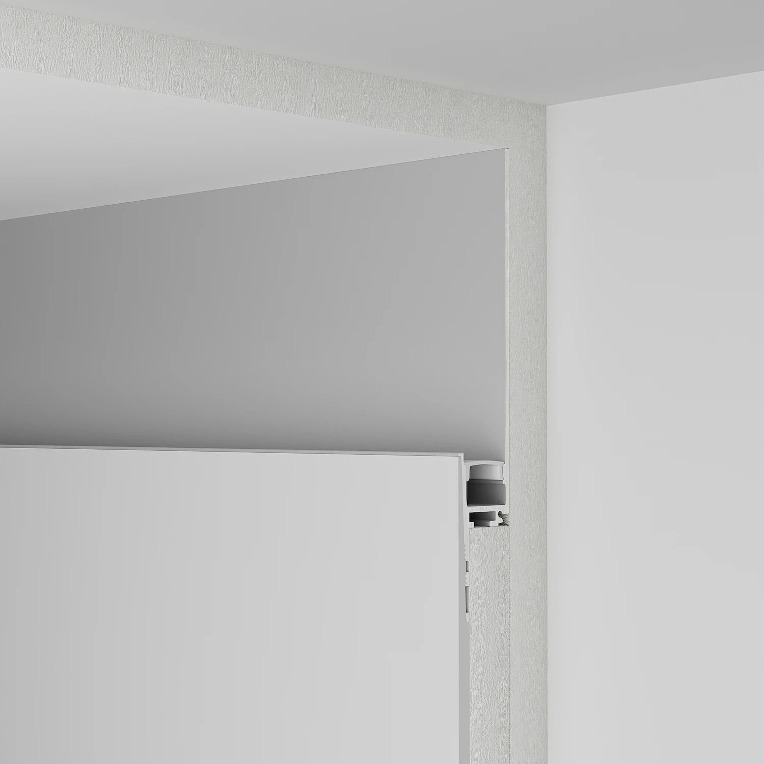 Alçıpan (Trimless) Led Profilleri - 12mm Trimless Sıva Altı Gizli Işık Profili (Koridor) – 650 ASL - LedProfil