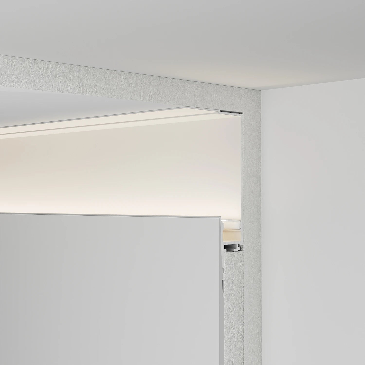Alçıpan (Trimless) Led Profilleri - Indirekt Cove (Korniş) Gizli Aydınlatma Profili – 670 ASL - LedProfil