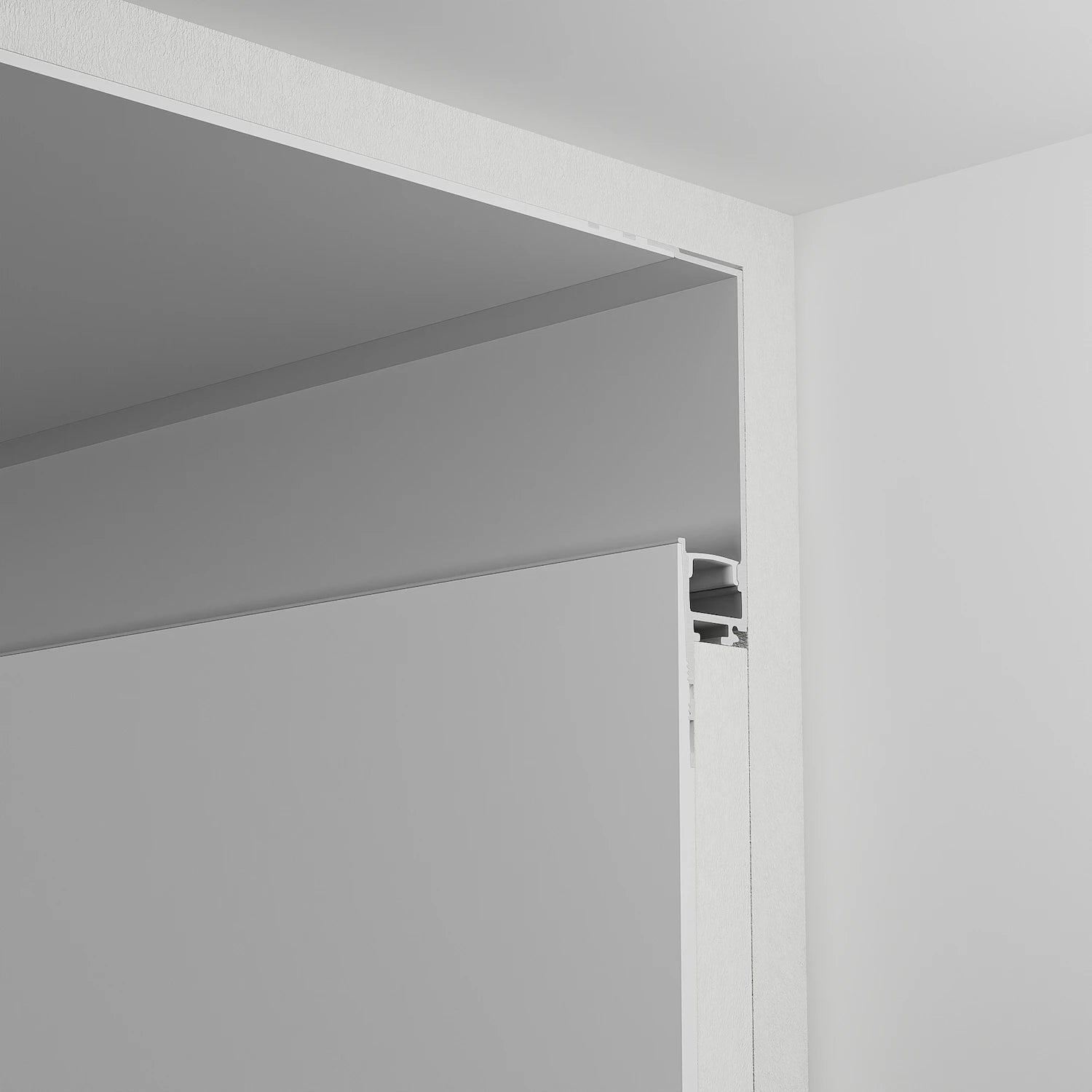 Alçıpan (Trimless) Led Profilleri - Indirekt Cove (Korniş) Gizli Aydınlatma Profili – 670 ASL - LedProfil
