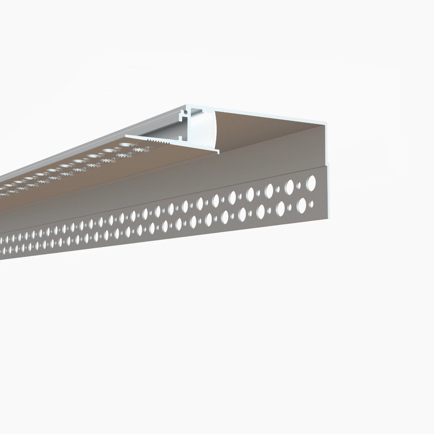 Alçıpan (Trimless) Led Profilleri - Indirekt Cove (Korniş) Gizli Aydınlatma Profili – 670 ASL - LedProfil