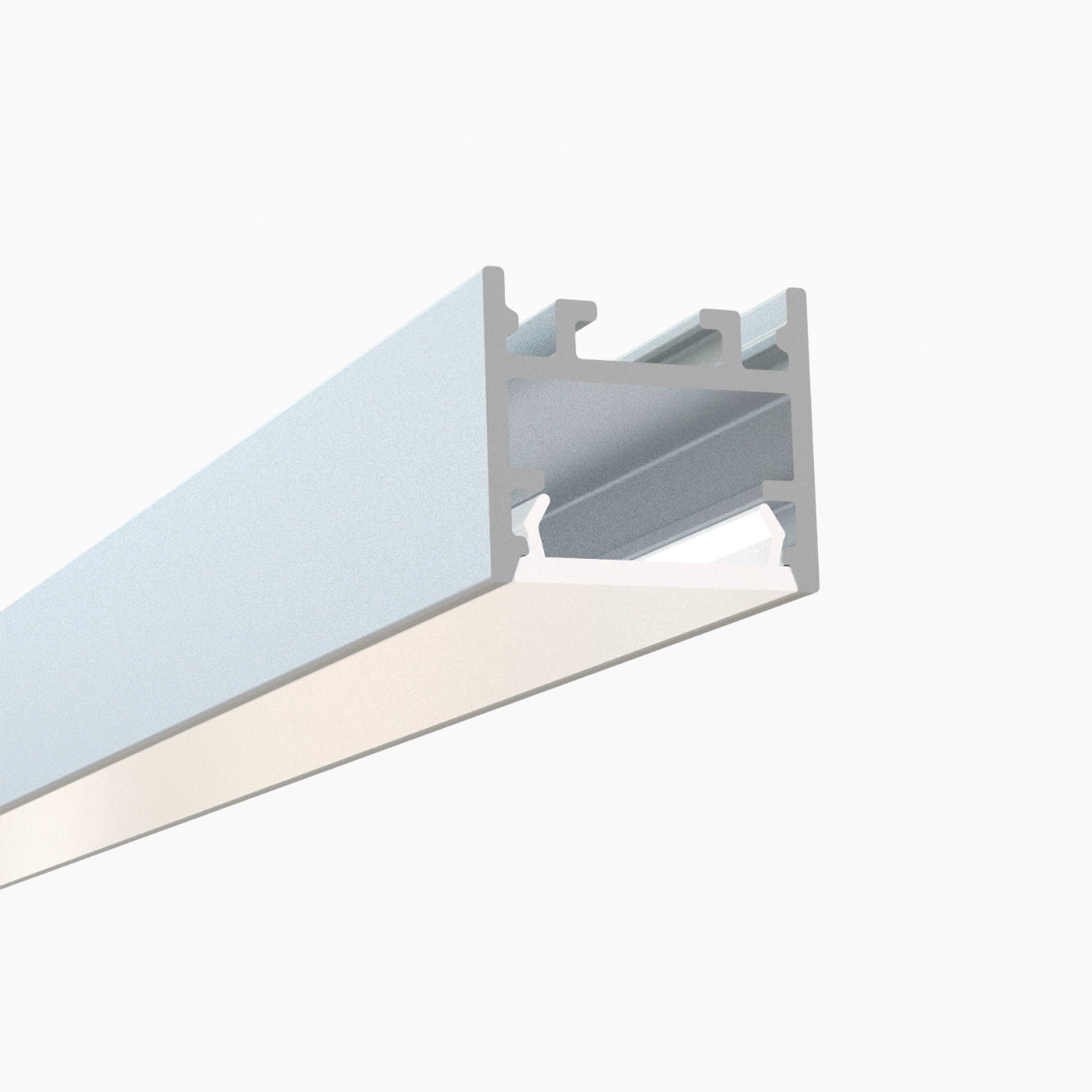 Sıva Üstü Led Profilleri - 17mm Zemine Montaj LED Kanalı – 915 ASL - LedProfil