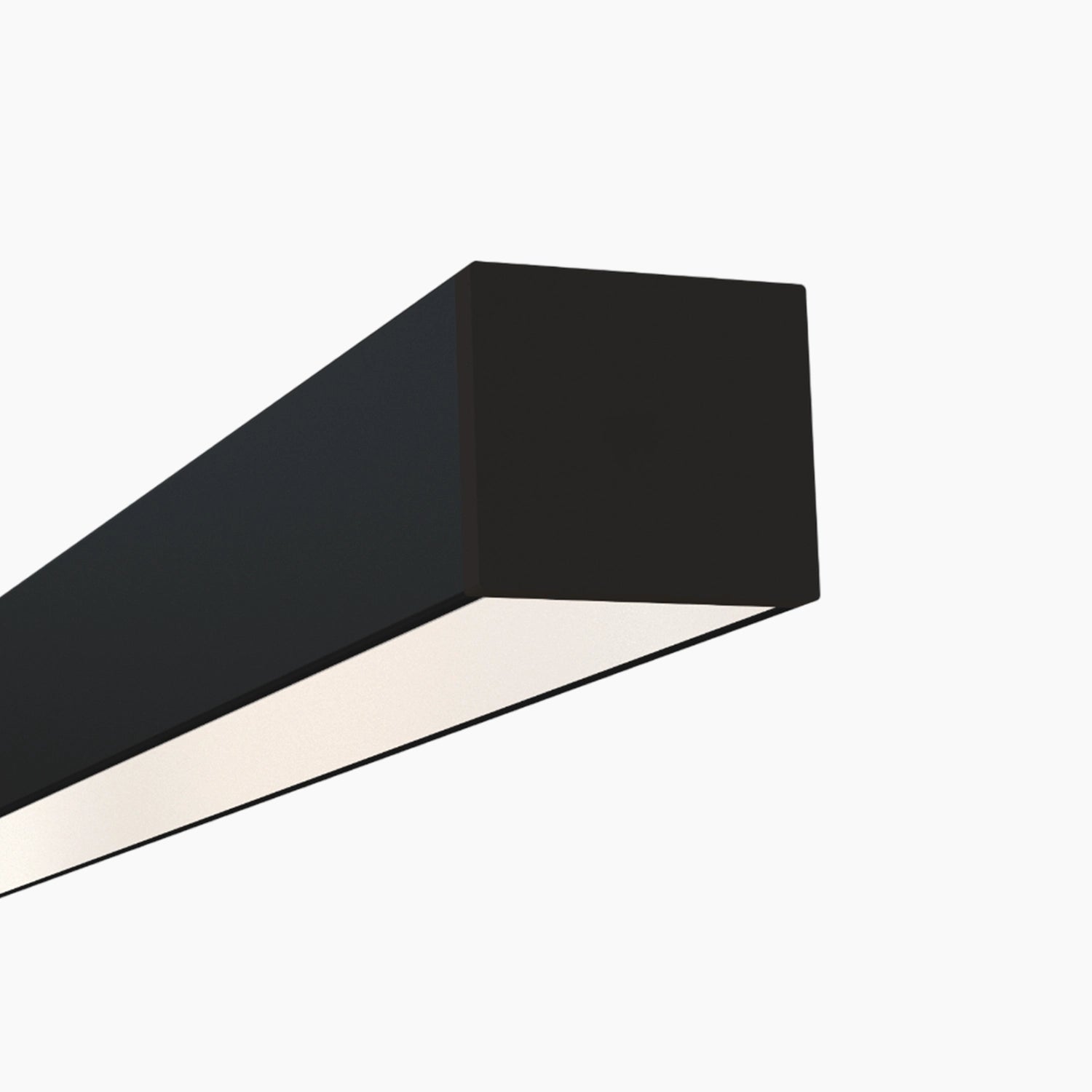 Sıva Üstü Led Profilleri - 17mm Siyah Zemine Montaj LED Kanalı – 915S ASL - LedProfil