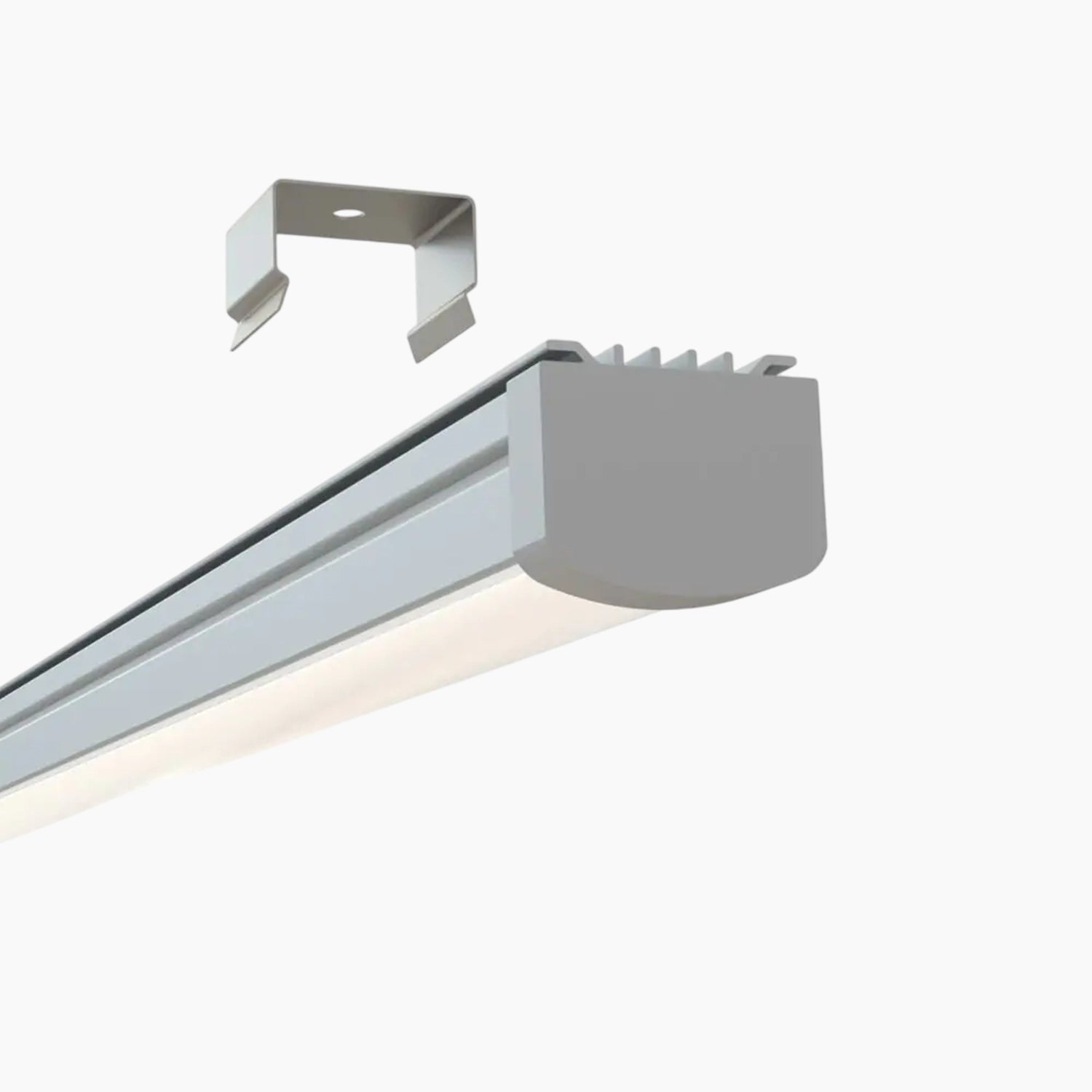 Sıva Üstü Led Profilleri - 18mm Lineer Sıva Üstü LED Profil – 961 ASL - LedProfil
