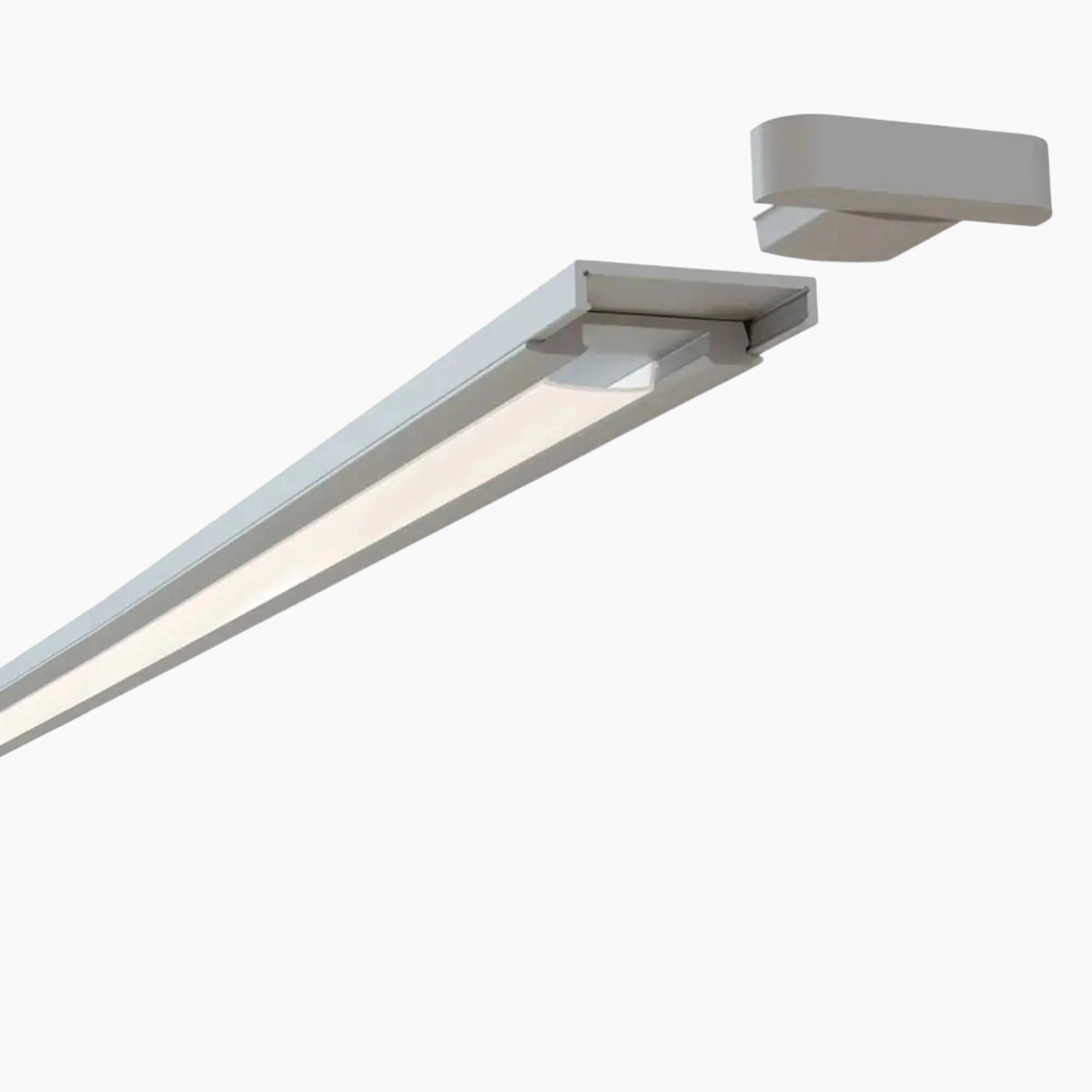 Sıva Altı (Gömme) LED Profilleri - 22mm Mini Lineer LED Profil - 968 - 969 ASL - LedProfil