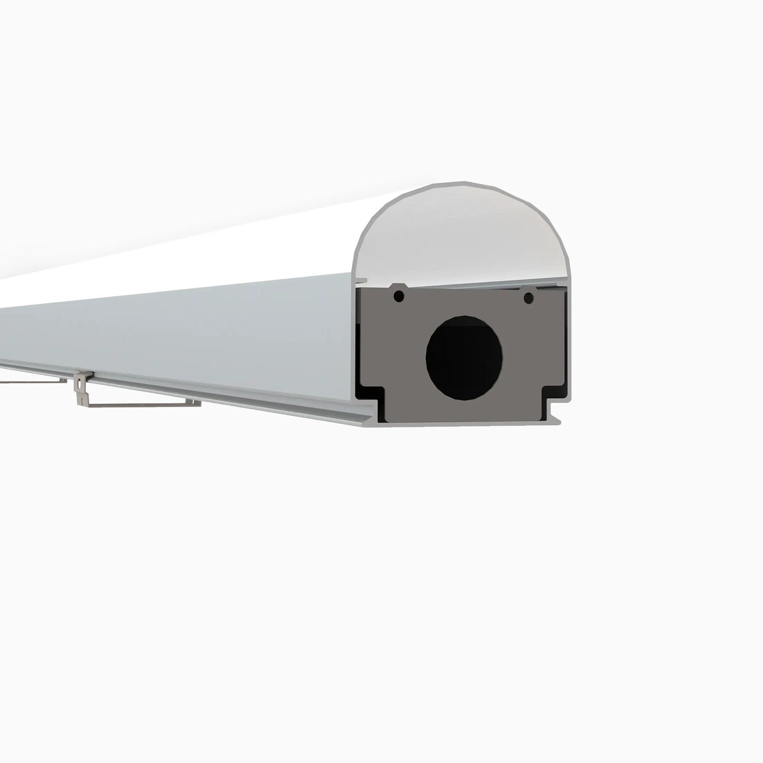 Özel Uygulama Led Profilleri - 50mm Polikarbon Etanj LED Profil - ETJ50 - LedProfil