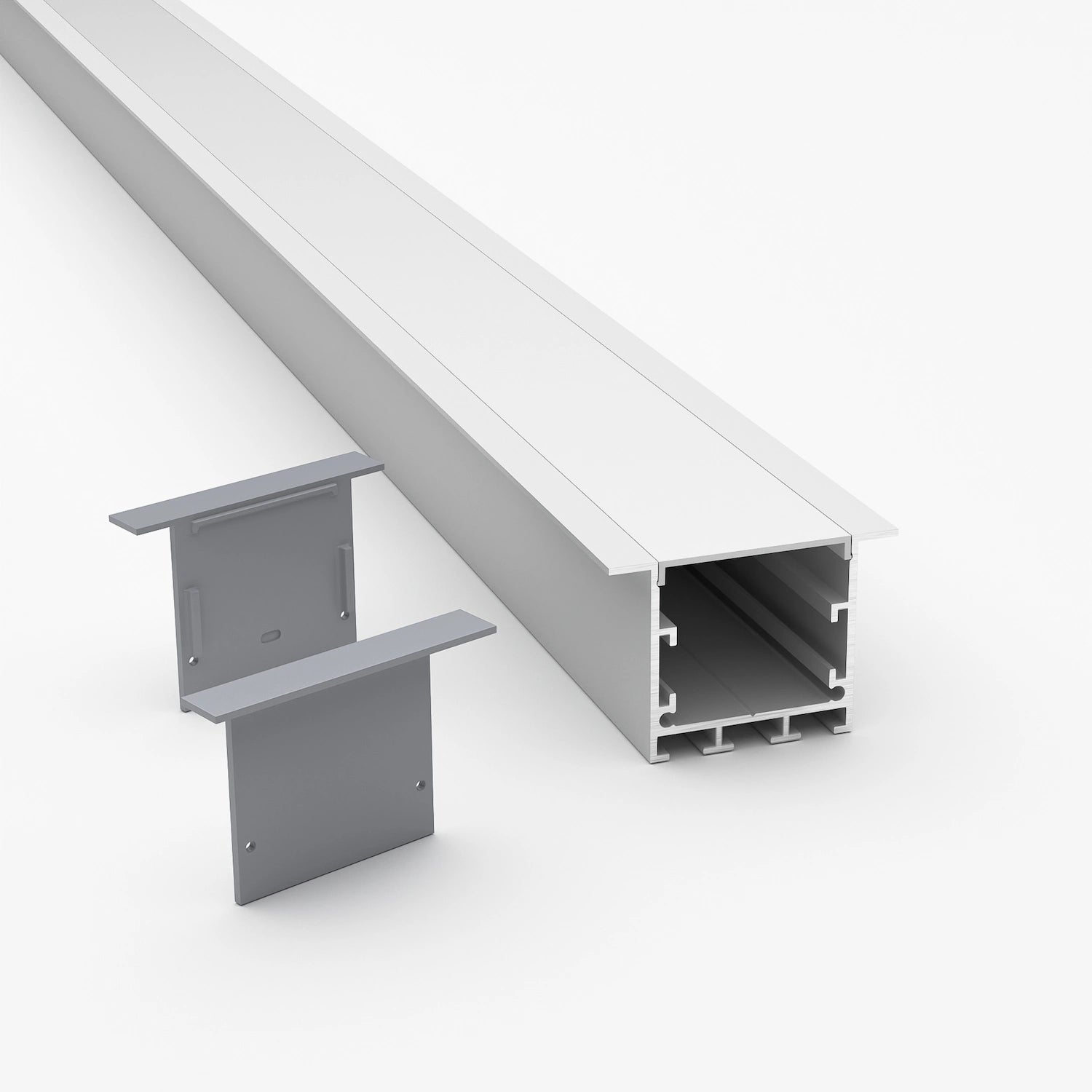 36mm Kare Kesit Lineer LED Profil - 440 ASL